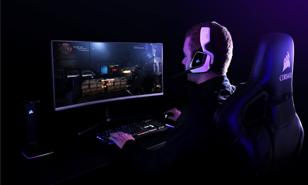 Présentation d'un casque Void RBG Elite Casque Corsaire Void RGB Elite