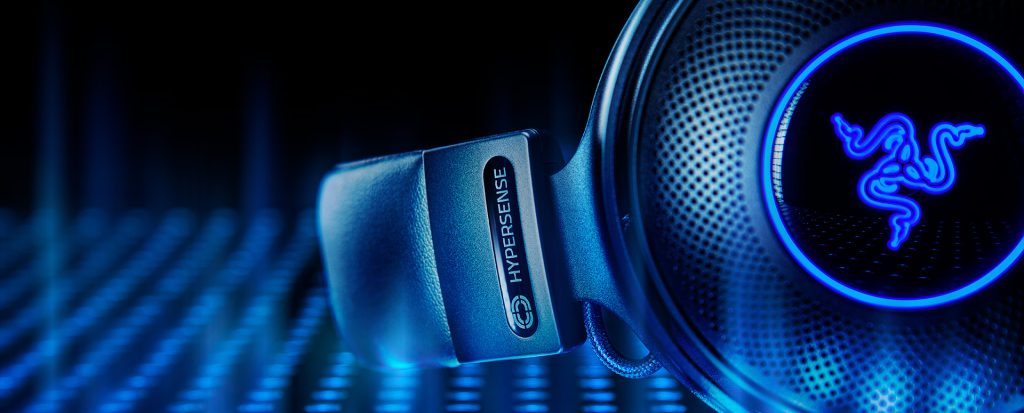 présentationCasque Razer Kraken V3 Hypersense Casque Kraken V3 Hypersense
